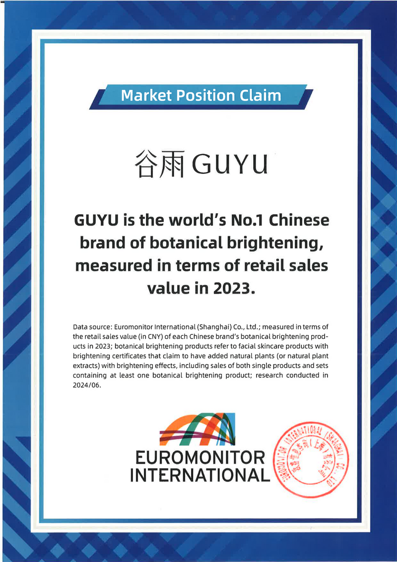 #1 Botanical Brightening Brand